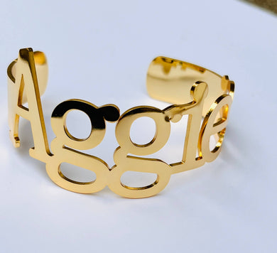 Texas A&M Aggies Bangle Cuff Bracelets